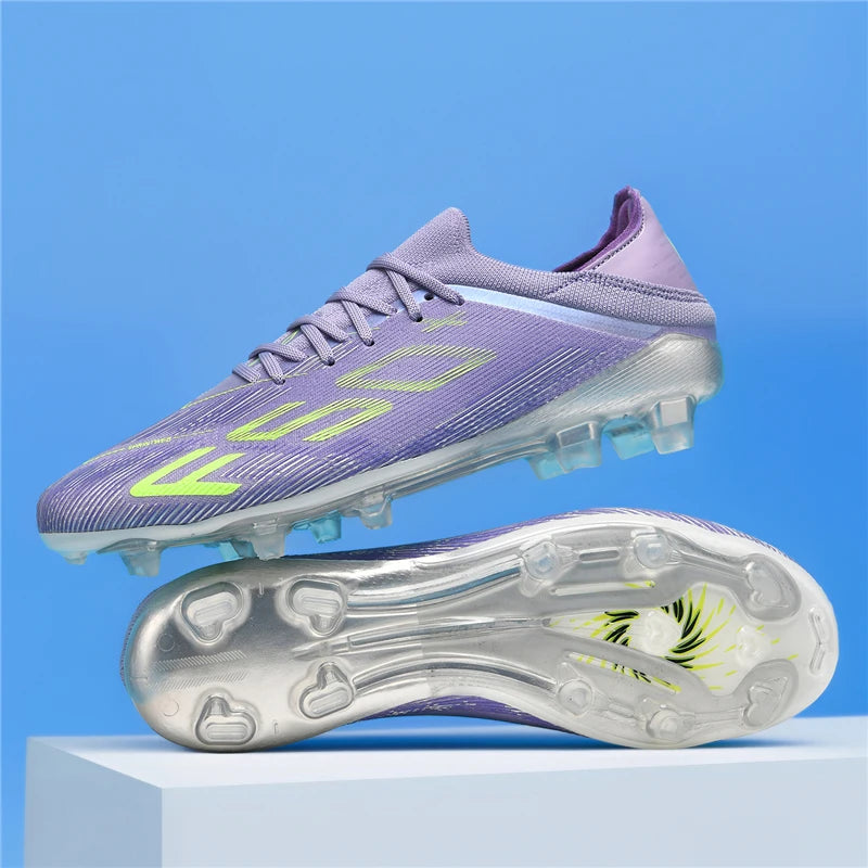 New Men Soccer Shoes Non-Slip Indoor Futsal Football Boots Match Grass Cleats High-quality Sneakers Hot-selling High-top Outdoor