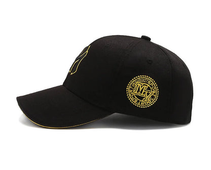 Hat Men's Casual Korean Version Outdoor Versatile Sunscreen Embroidery Letter Cap Couple Baseball Cap Women's Fashion Sunshade