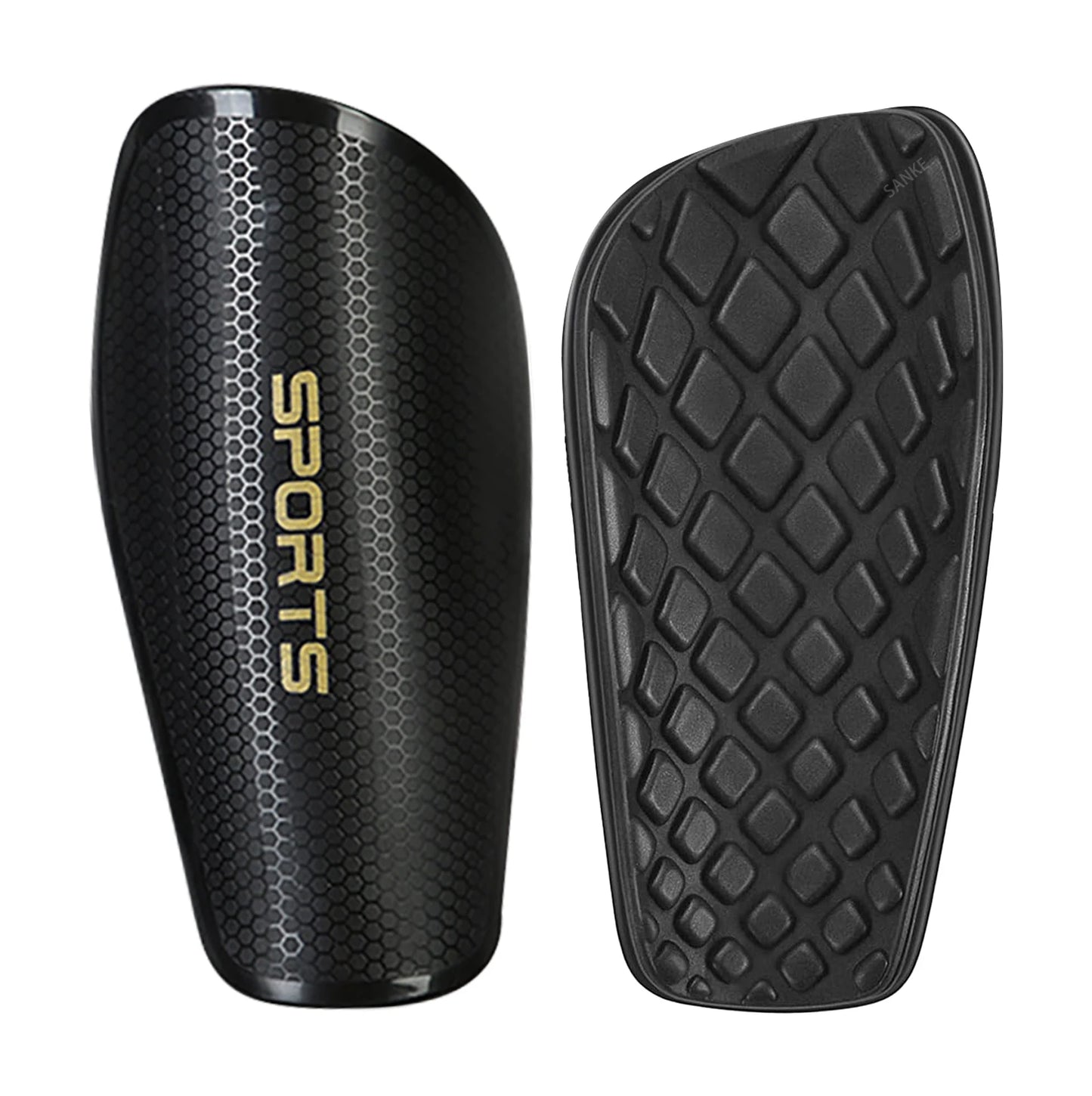 Sanke 1 Pair Soccer Football Shin Guard Teens Socks Pads Professional Shields Legging Shinguards Sleeves Protective Gear
