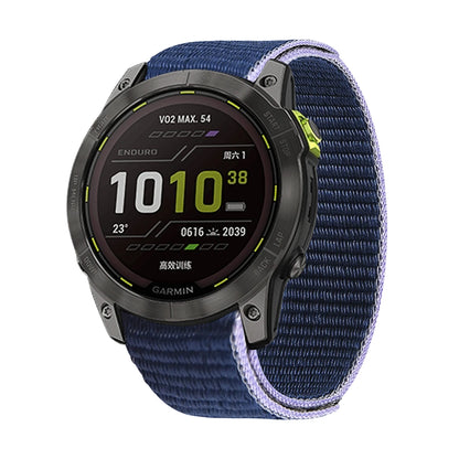 22mm 26mm QuickFit Nylon Loop Strap For Garmin Tactix 7 AMOLED Delta Bravo Band For Garmin Fenix 7X 6 PRO 5 3 Braided Watchbands