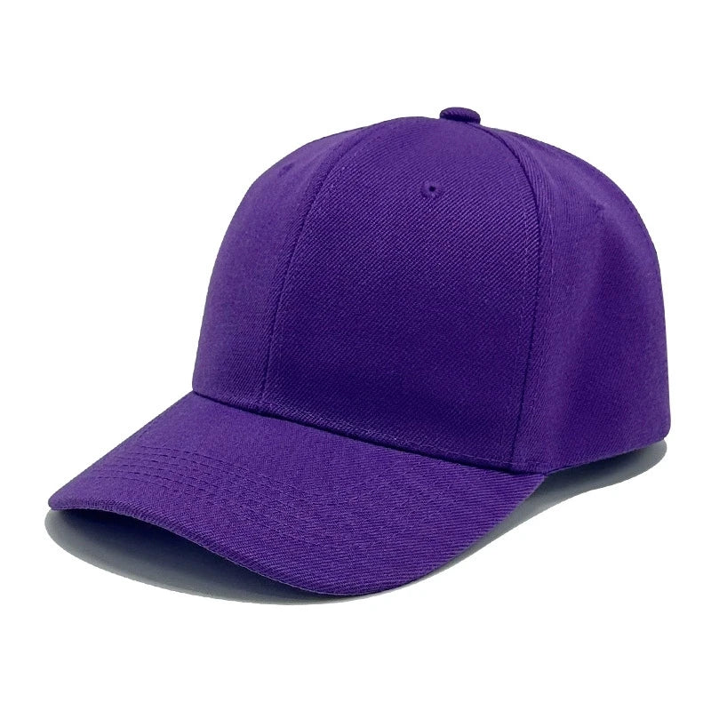 1 multiple colors unisex all season fashionable sun shading hip-hop solid color baseball cap