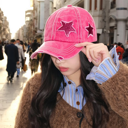 Unisex Outdoor Baseball Caps Breathable Summer Sun Shade Duck Tongue Caps for Outdoor Fishing Camping
