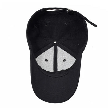 New Spring Style Sports Snapback Hat with Side - embroidered Water Drop and Cross Patterns. It's designed to make the face look