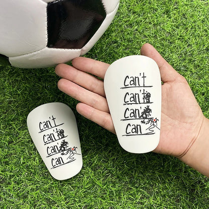 Loogdeel Mini Shin Pads Wear-resistant Shock Absorbing Soccer Leg Protector Football Training Shin Guards Soccer Training