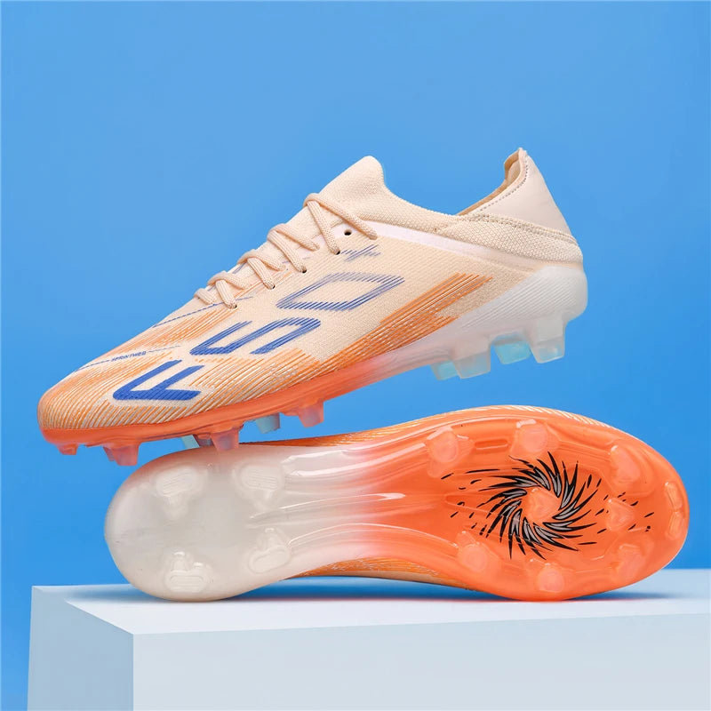 New Men Soccer Shoes Non-Slip Indoor Futsal Football Boots Match Grass Cleats High-quality Sneakers Hot-selling High-top Outdoor