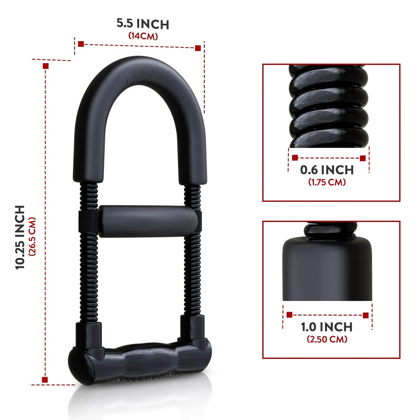 Power Wrist Trainer Grip Strength Equipment Adjustable Hand Exerciser For Forearm Muscle Home Gym Fitness Non-Slip Durable