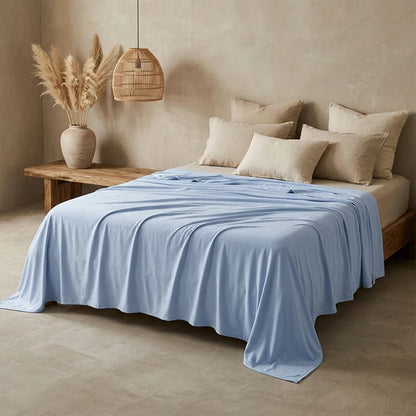 Summer Bed Sheet Ice Silk Cooling Sheet Air Conditioning Quilt Skin-friendly Light And Thin Breathable Quilt For Home Office