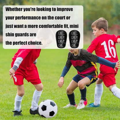 Loogdeel Mini Shin Pads Wear-resistant Shock Absorbing Soccer Leg Protector Football Training Shin Guards Soccer Training