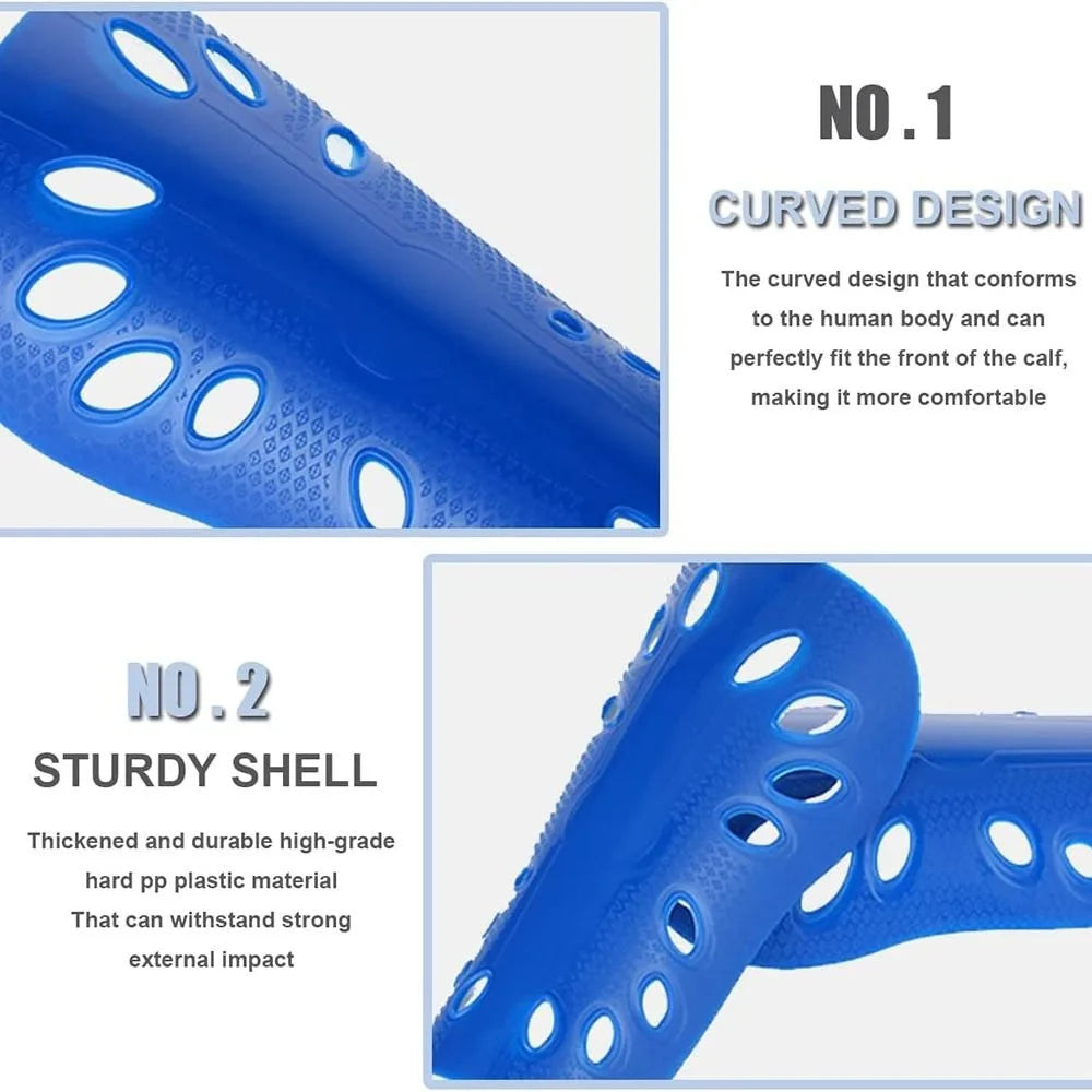 1Pair Lightweight Soccer Shin Guards Soccer Guards Calf Protector Shin Guard Sleeves Protective Shin Guard Football Soccer Gear