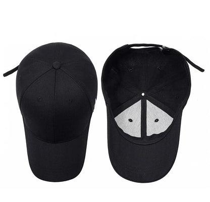 New Spring Style Sports Snapback Hat with Side - embroidered Water Drop and Cross Patterns. It's designed to make the face look