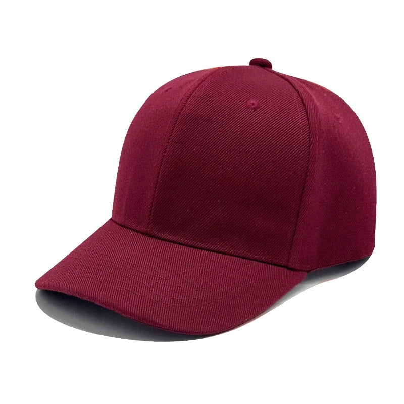 1 multiple colors unisex all season fashionable sun shading hip-hop solid color baseball cap