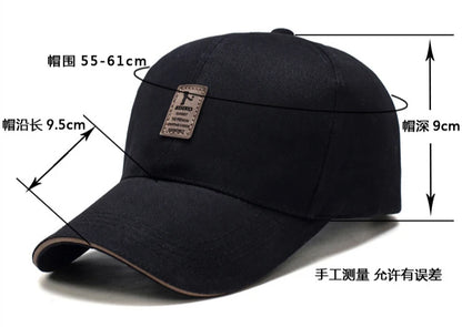 Hot Sale Unisex Fashion Cap Classic Simple Solid Color Baseball Caps For Men & Women High Quality Golf Sports Hat  kpop