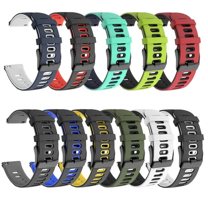 20mm 22mm Sport Strap For Samsung Galaxy Watch 7-FE-6-5-pro-4-Classic band 40mm 44mm silicone bracelet huawei watch GT 5/4/3/2