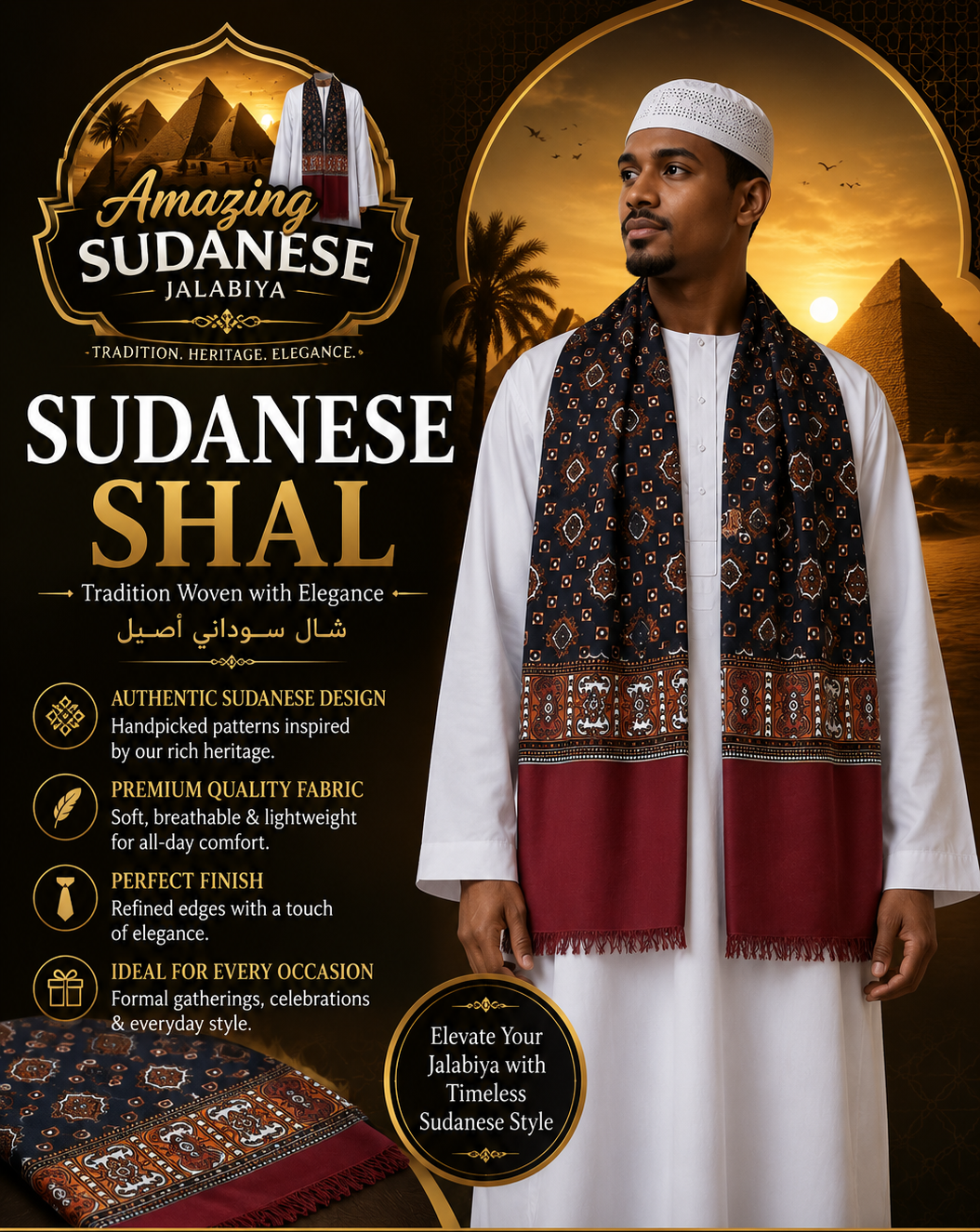 Amazing Jalabiya - Set of 4