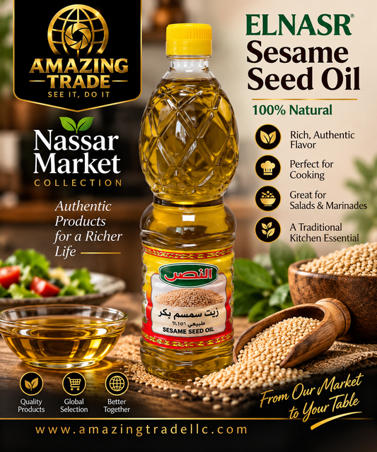 ELNASR Sesame Seed Oil - 900ml