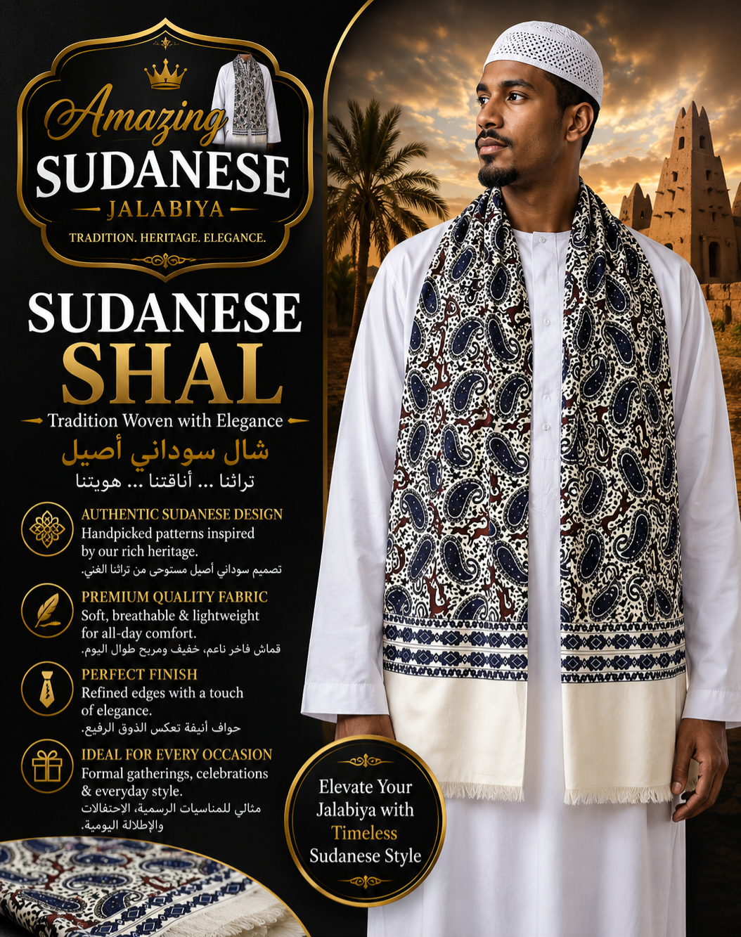 Amazing Jalabiya - Set of 4