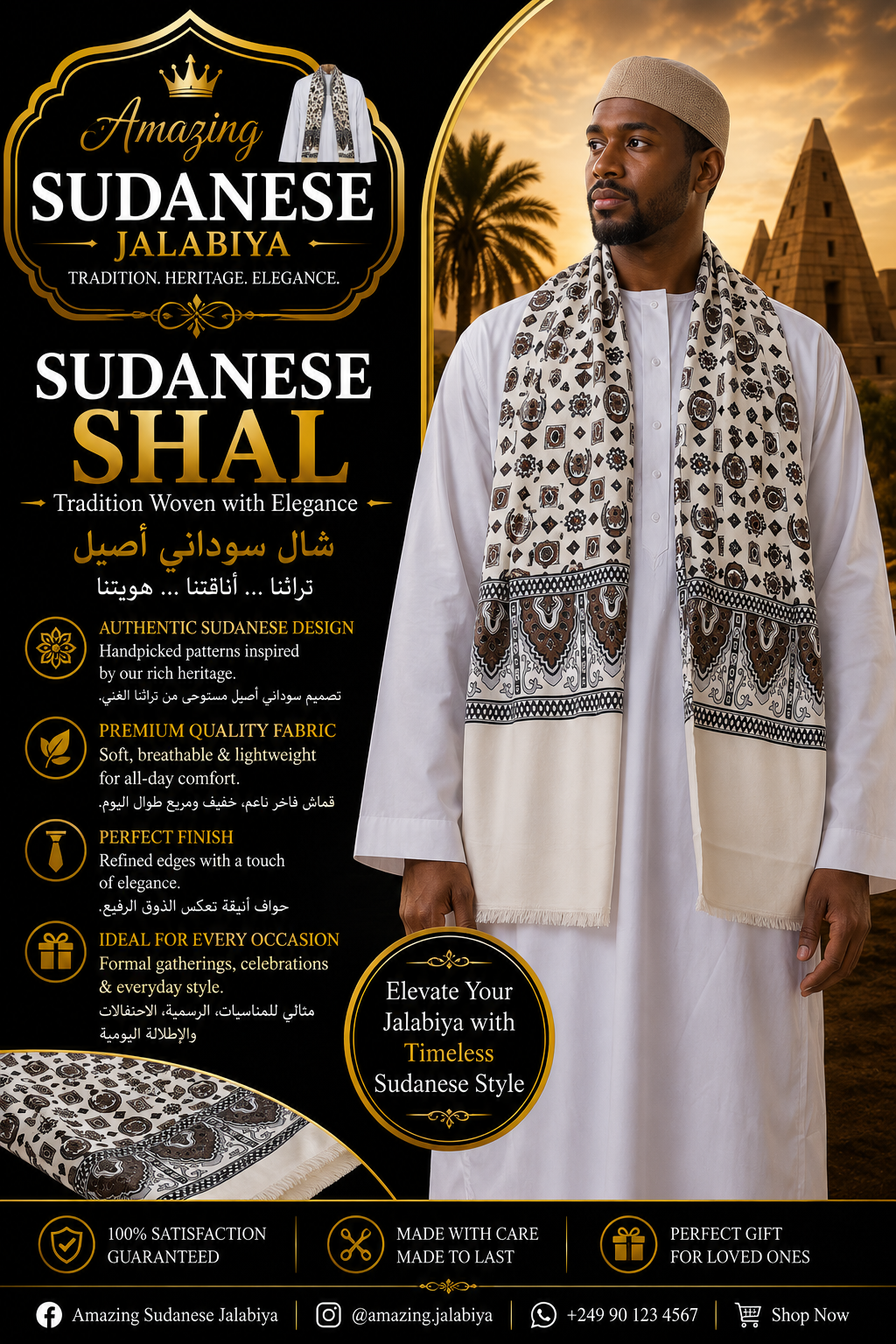 Amazing Jalabiya - Set of 4