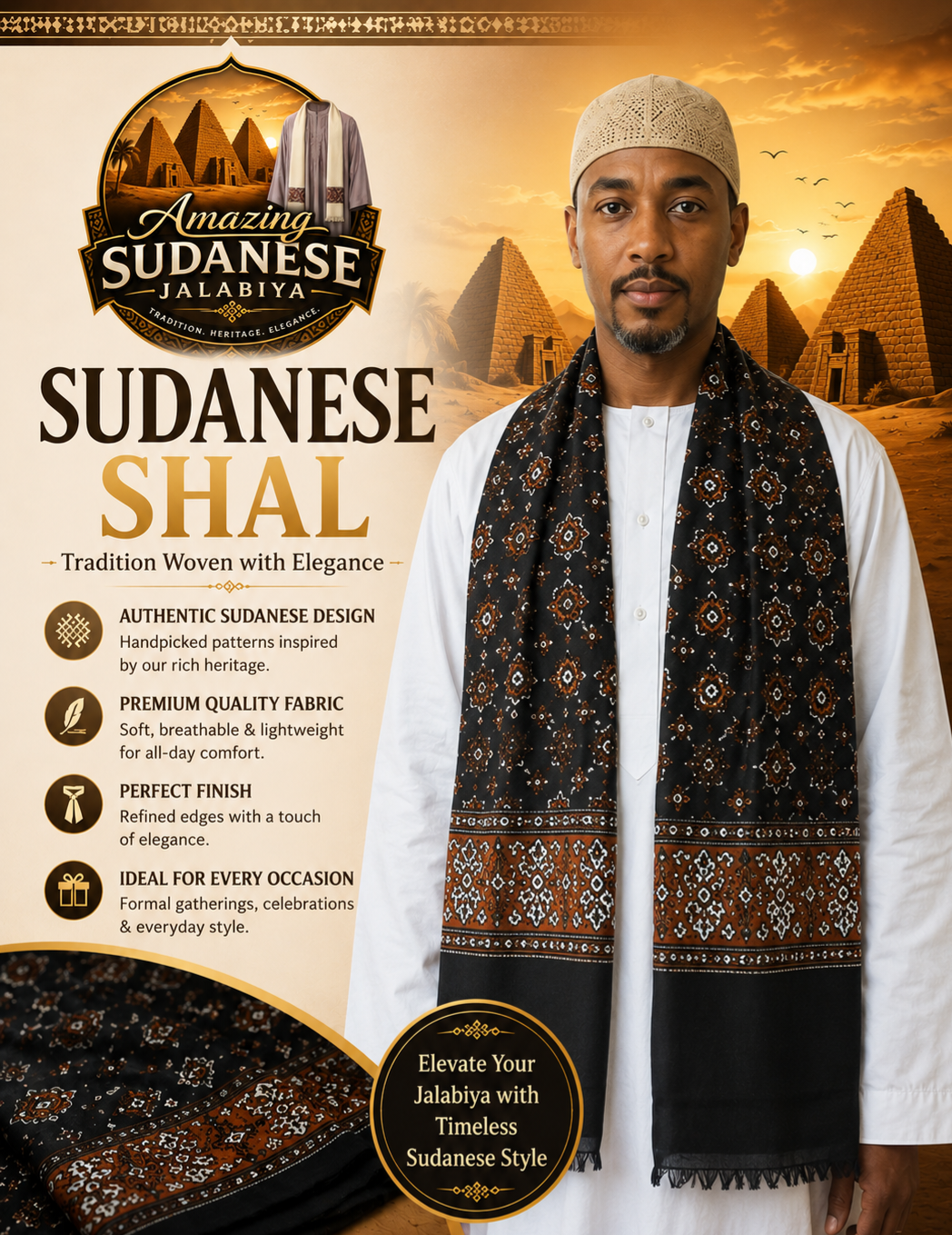 Amazing Jalabiya - Set of 4