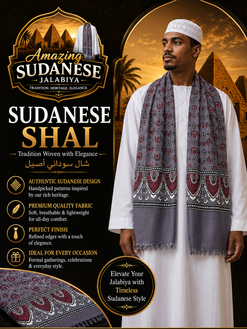 Amazing Jalabiya - Set of 4