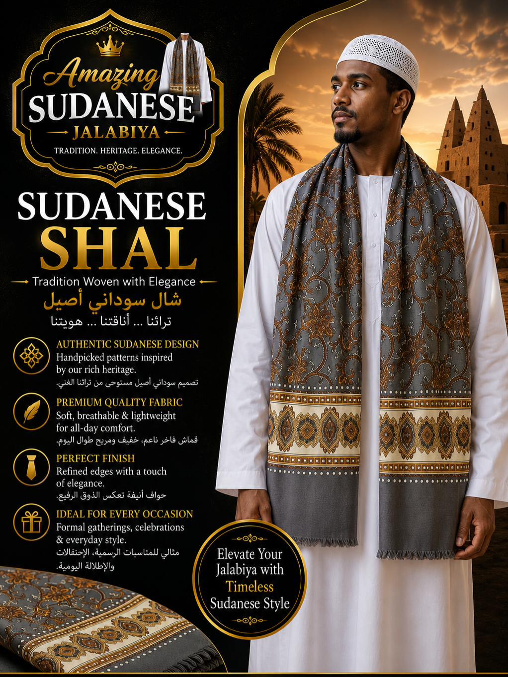 Amazing Jalabiya - Set of 4